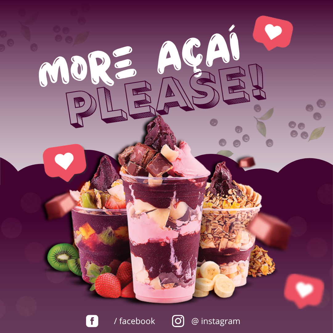 Arte more açaí please