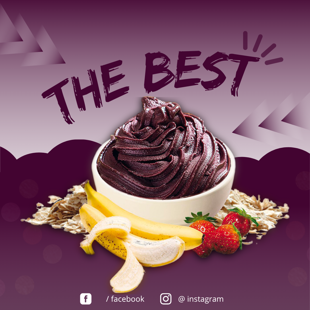 Arte the best açaí