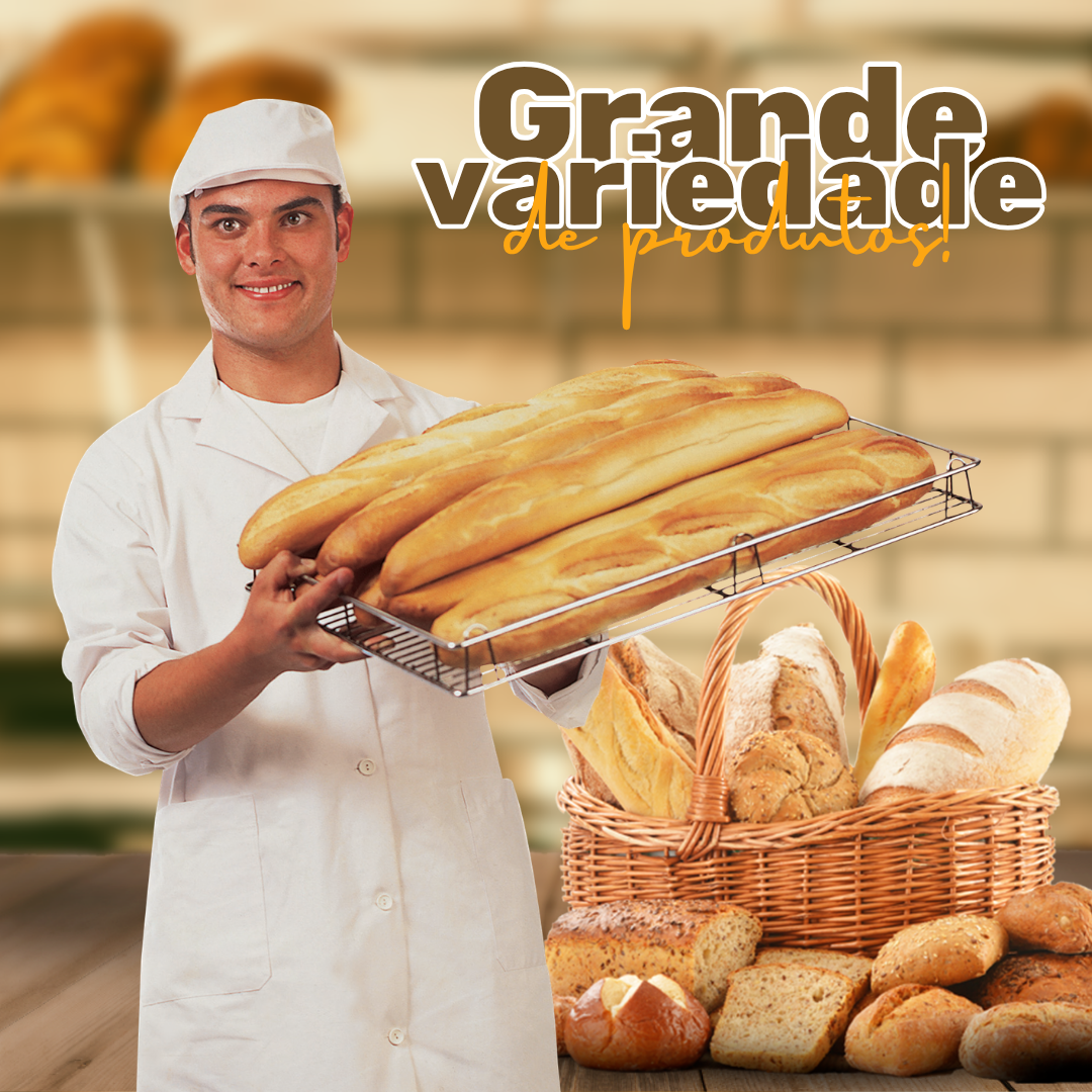 Exemplo de arte para variedade de produtos