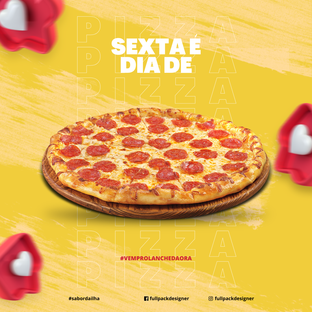 Arte sexta é dia de pizza